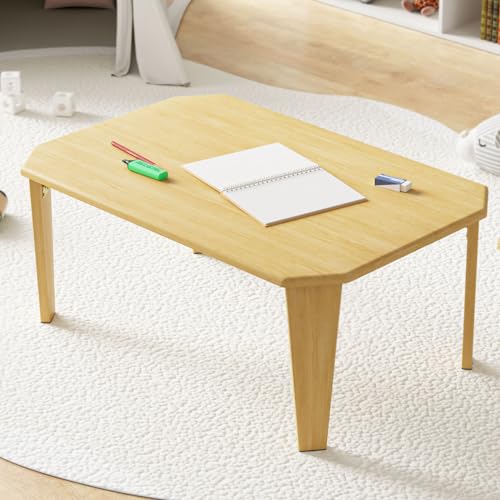 【天通ライト】折りたたみ テーブル ローテーブル 75cm 折り畳み コンパクト 長方形 センターテーブル 木製 おしゃれ シンプル 北欧 スリム 完成品 和風 インテリア 一人暮らし 子供部屋 ナチュラル tks-yy112-wd