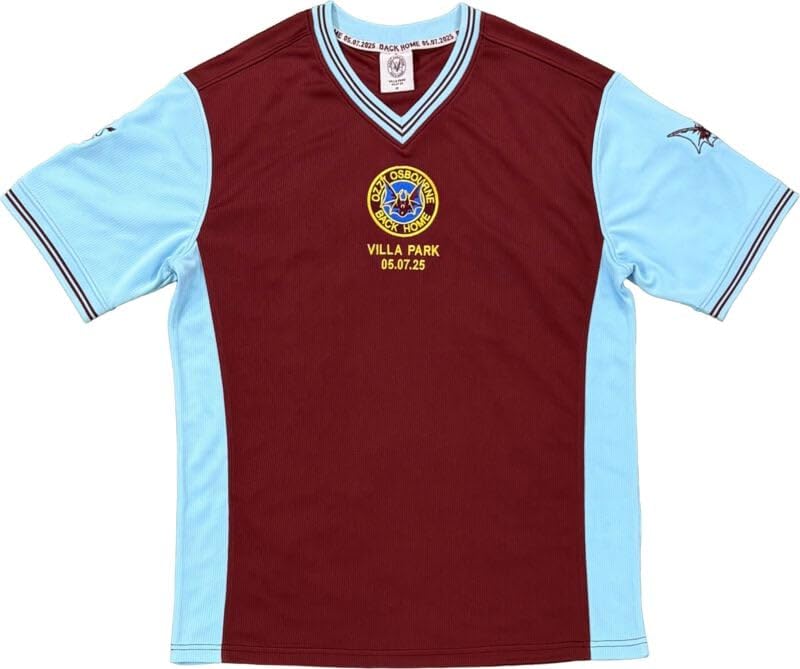 Osbourne, Ozzy Ozzy X Aston Villa - Back Home- Football Shirt Jersey Mehrfarbig