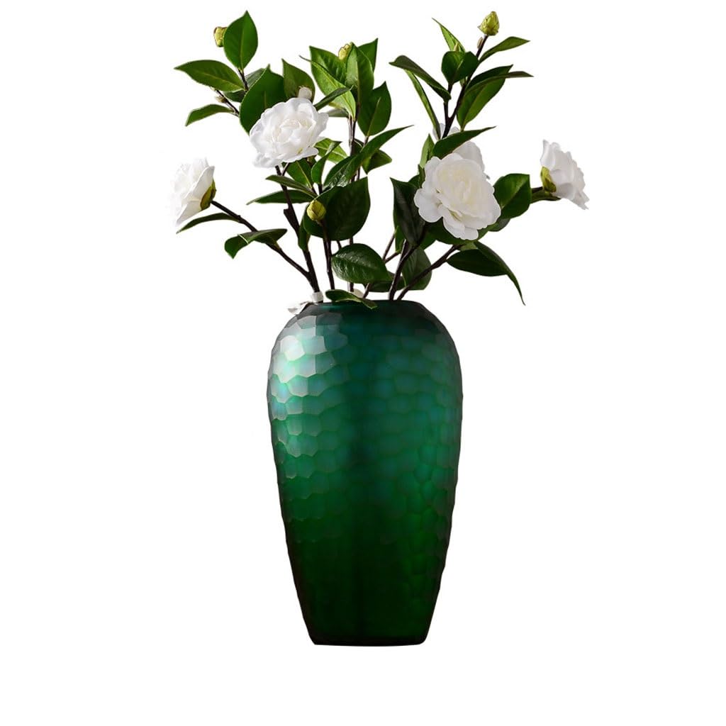 SLEEVE Vases Home Decor American Style Large Glass Vase Ornaments Home Porch Living Room Flower Arrangement Hydroponic Flower Vessel