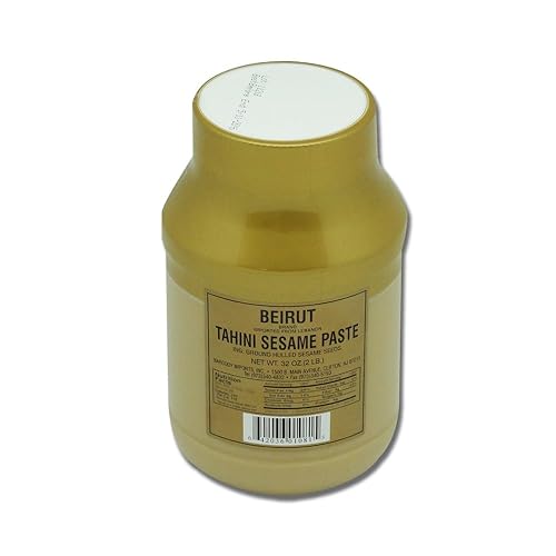 Beirut Pasta de sésamo Tahini 2 libras (32 onzas)