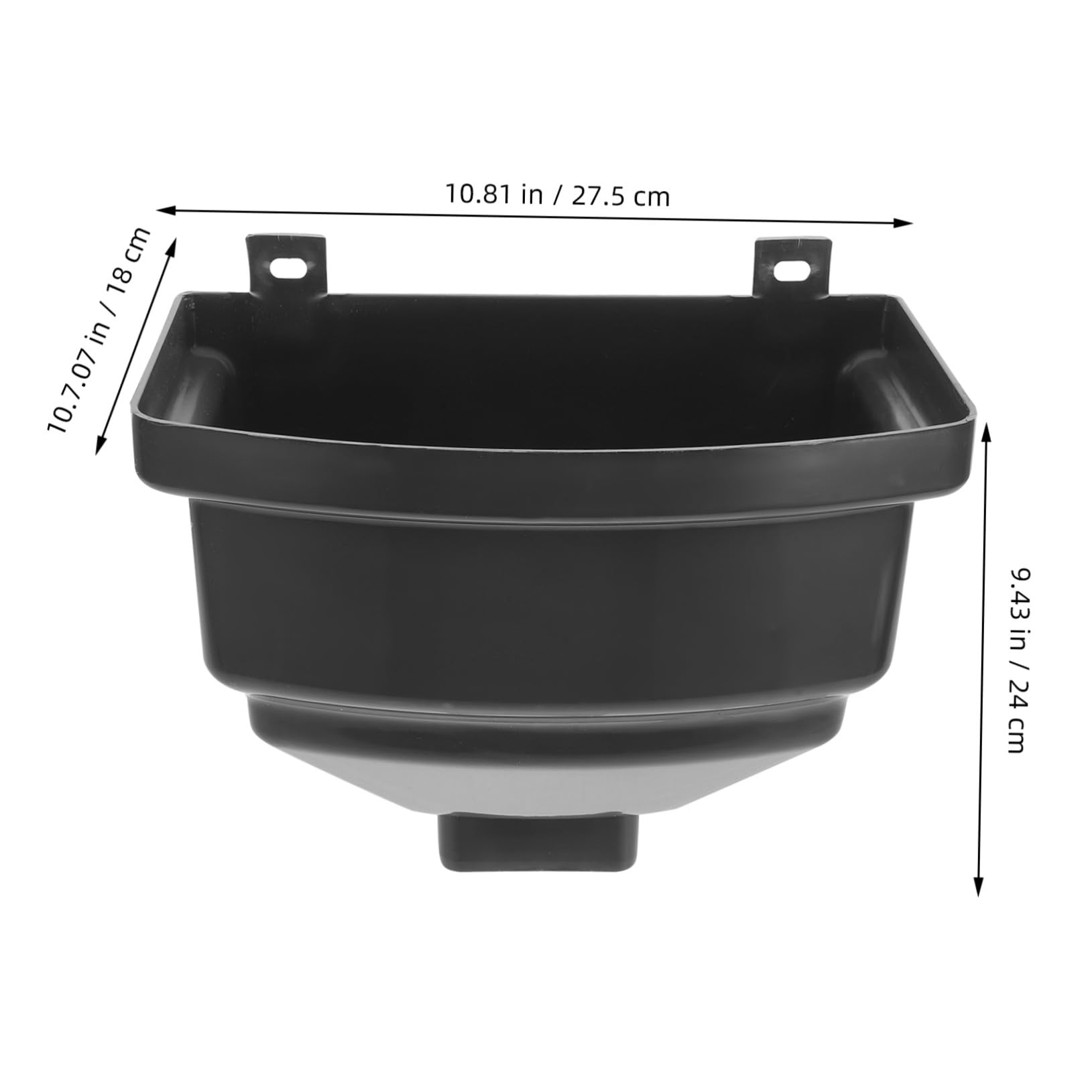 LIFKOME Conector Bajante Plástico para Canalón de Agua Lluvia Embudo Curvado para Desvío y Recolección de Agua de Lluvia Adaptador Resistente de PVC para Sistema de Drenaje Compatible con