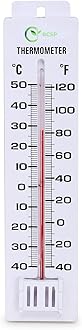 RCSP Room Thermometer temperature measuring Wall hanging indoor & Outdoor thermometer Easy Operation Durable Thermometer with C & F Scale & High Accuracy