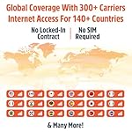 SIMO Solis Lite 4G LTE Mobile Hotspot, Portable WiFi for Travel in 140+ Countries, No SIM Card, No Contract Required, Multi-Carrier Network Wireless Access Point, 10 Devices, 1GB/Month Lifetime Data - Image 2