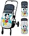 Saco POLAR de Invierno de Silla de Paseo - (Universal-Bugaboo-Mclaren) - Mickey Geo - OFERTA