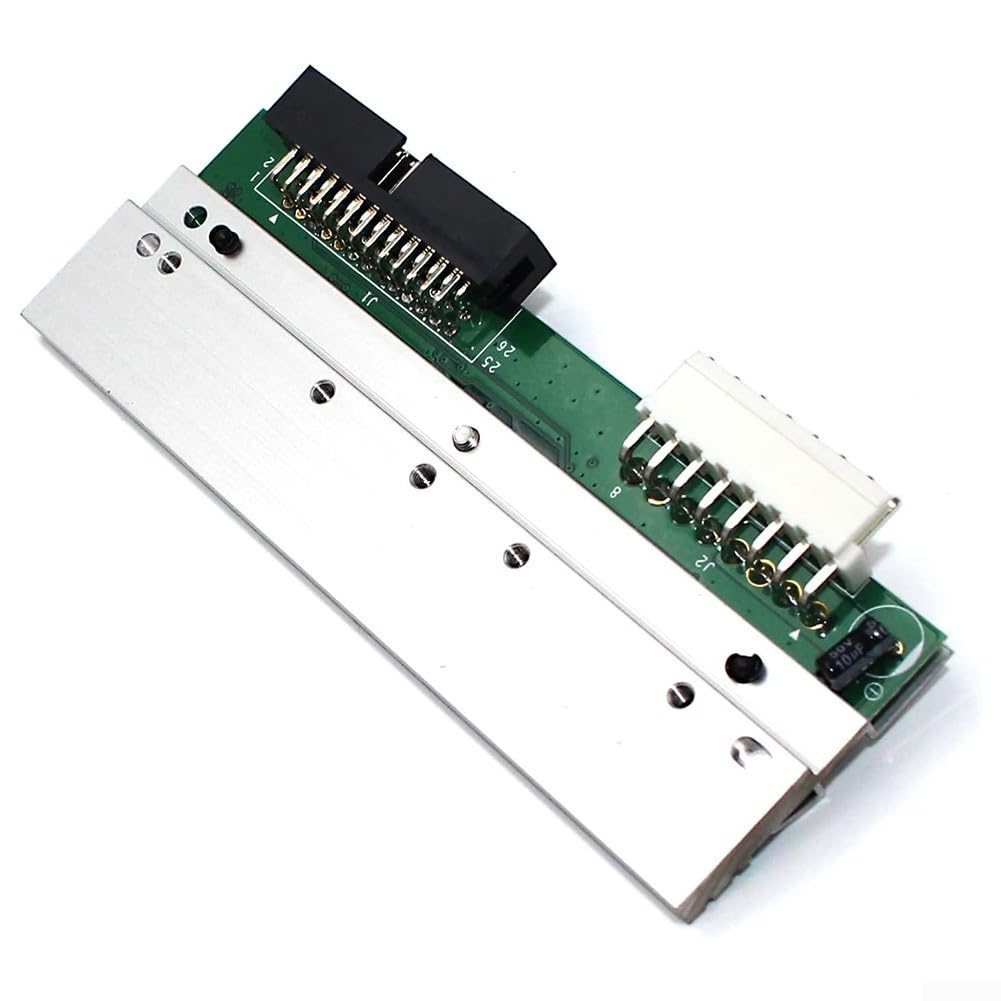 Thermodruckkopf für Zebra 110Xi4 110XiIV Etikettendrucker, 203dpi Ersatzteil P1004230, Hochauflösender Metalldruckkopf für industrielle Bürogeräte