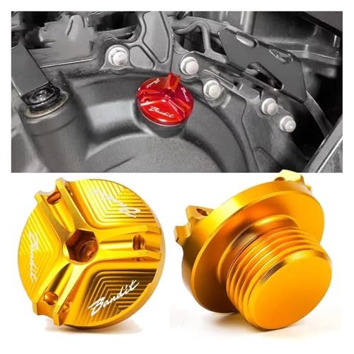 Tapón de llenado de aceite azul para Suzuki Bandit 1200, 1250 y 1200N 5