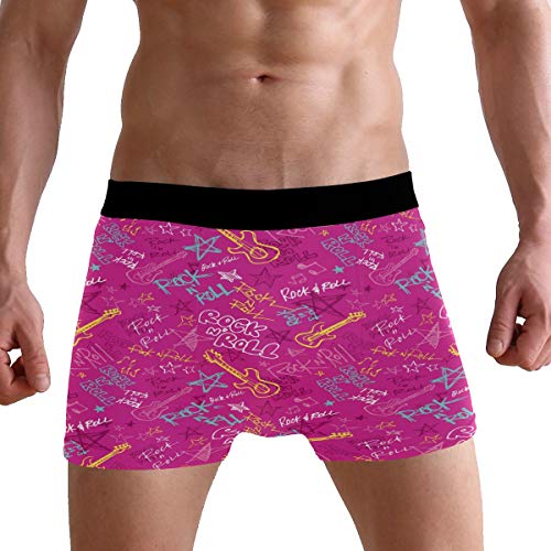 ZZKKO Skull Cat Mens Boxer Briefs Underwear Breathable Stretch Boxer Trunk with Pouch S-XXL3