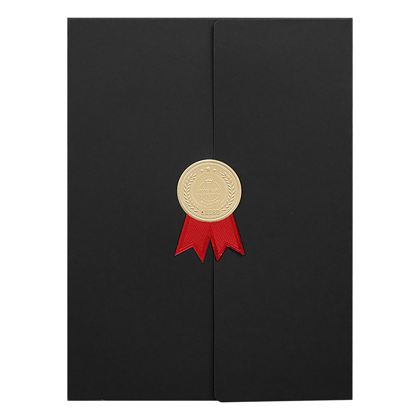 Set di 4 copertine di laurea A4 titolare del certificato con carte di laurea portacertificati per diplomi con lettera di nomina premio personalizzabile