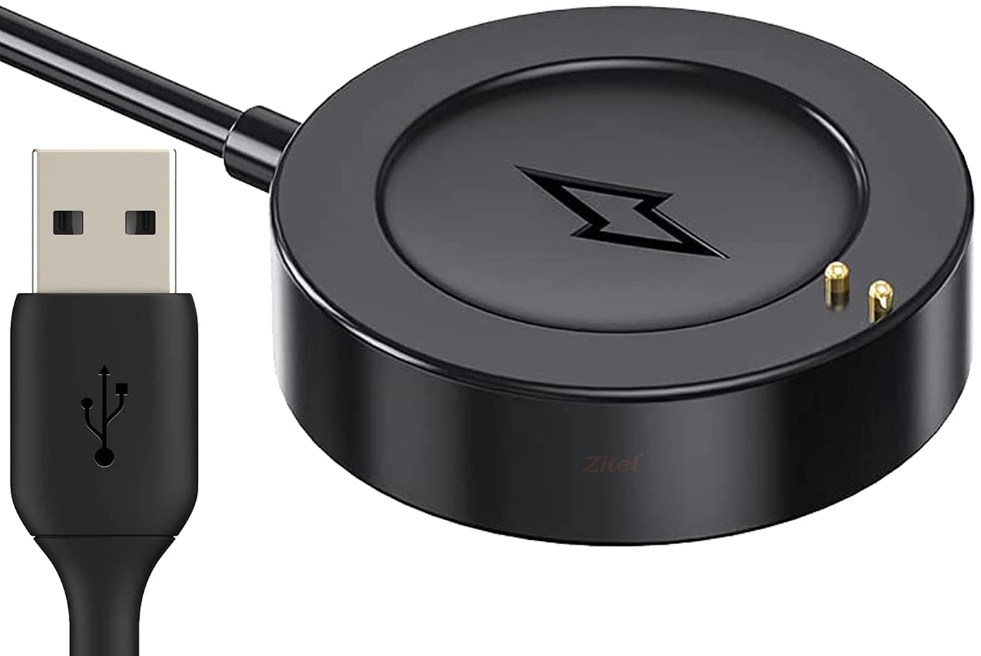 Zitel ® Usb Cable Magnetic Dock Charger Compatible For Fossil Gen 6 Smartwatch, 100Cm (Black)-image-39