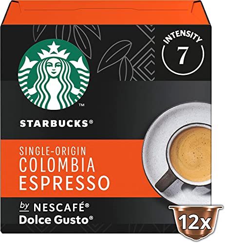 Image of Starbucks Single-Origin Colombia by Nescafe Dolce Gusto, Medium Roast, Coffee Pods 66g