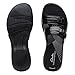 Clarks Cloudsteppers Women's Breeze Piper Slide Sandal, Black Patent Synthetic, 11 Medium US
