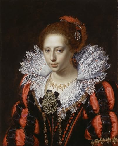 Affiches et gravures de Paulus Moreelse, portrait sur toile salon 60x90cm