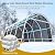 Wisteria Lane Domed Carport, Portable Garage with 2 Roll up Doors, Heavy Duty Car Canopy Party Tent, All-Season Storage Shelter Shed Carport for Motorcycle, Boat, Truck, or Garden Tools, 13' x 20'