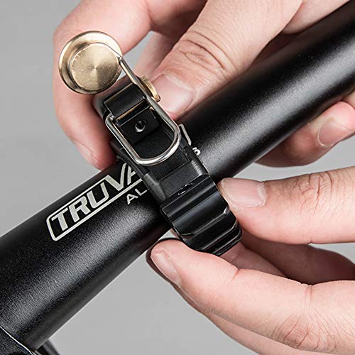 LESOVI Copper Alloy Bike Bell,Oi Bicycle Bell, Loud Sound Bike Horn Ring for Road Bike, Mountain Bike, City Bike, Sports Bike, Cruiser Bike, BMX Bike - Thumbnail 2