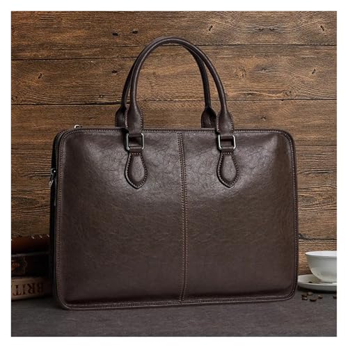 Men's Bag New Men's Business Travel Handbag Genuine Leather Top Layer Cowhide Vintage Briefcase3