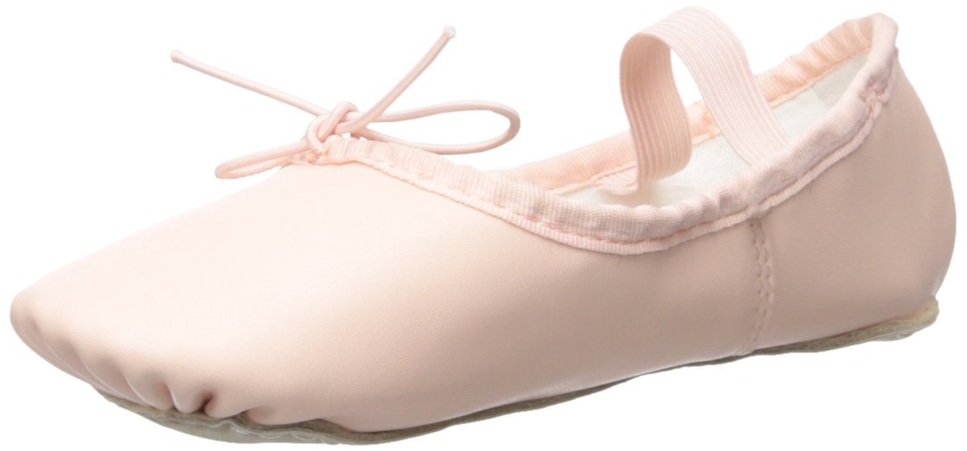 Jacques Moret Girls' Big Dance Ballet Slipper, Pink, 11