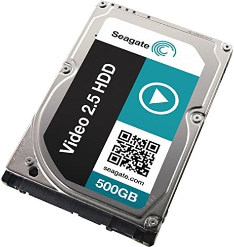 SEAGATE Video 2.5 HDD 500GB 6,4cm 2,5Zoll 5400rpm SATA 3Gb/s 16MB Cache Bauhoehe 7mm 24x7 BLK