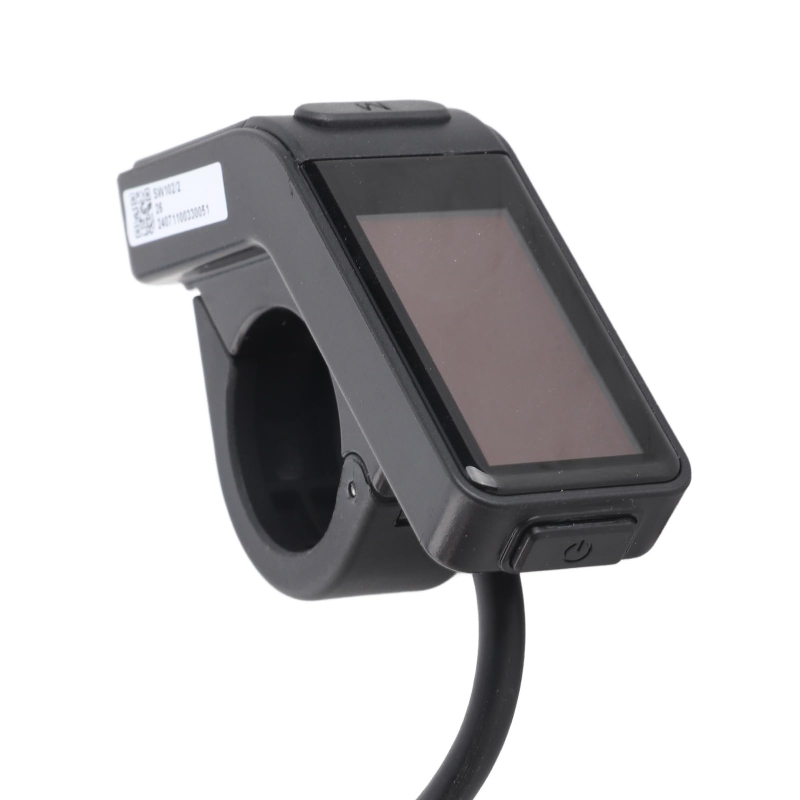 Naroote Display LCD per Bici Elettrica Impermeabile SW102 per BBS01 BBS02 Pannello PC ABS Leggero con Motore Centrale per la Visualizzazione dei Dati di Guida per gli Appassionati di Bici