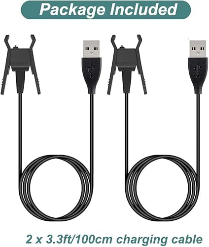 Miniatura 7 de Cargador para Fitbit Alta (no para Fitbit Alta HR), cable de carga de repuesto para rastreador de actividad física (3.3 ft3.3 pies) (2)