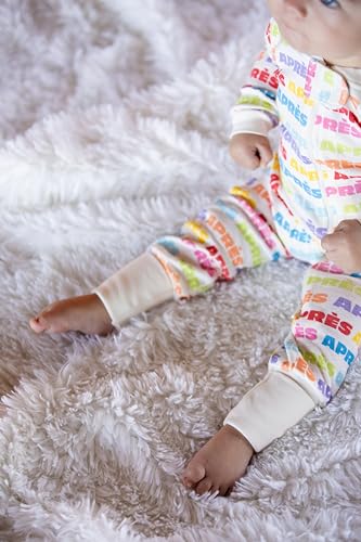 Image of MONICA + ANDY One Piece Baby Pajamas, 100% Organic Baby Clothes for Girls and Boys, Sizes For Newborn and Infant