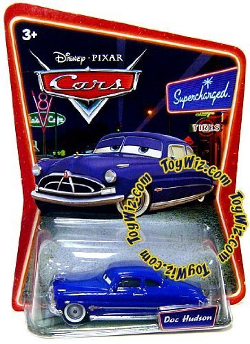 Disney Cars Supercharged Doc Hudson 1:55 Diecast Car (Mattel Toys)