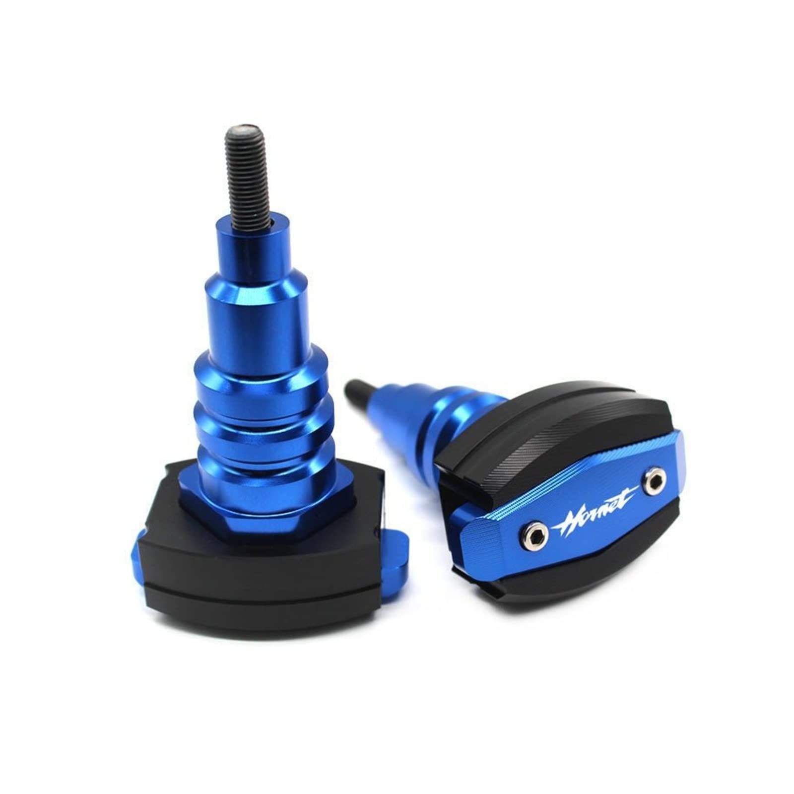 APLUZ Für Honda Für CB600 Für Hornet 600/900 Für CBR600 Für CBR Motorrad CNC Fallschutz Rahmen Slider Verkleidungsschutz Anti Crash Pad Protector Sturzpad (Farbe : Blau)