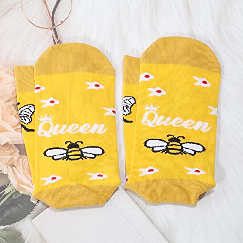 G2TUP Funky Bee Socks Bee Farm Animal Themed Socks Bumblebee4