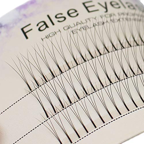 Bodermincer 0.1 C Curl 120pcs 8-16mm to Choose Individual Lashes Black False Eyelash Natural Long Cluster Extension Makeup Beauty Health Makeup Fake Eyelashes (9mm)