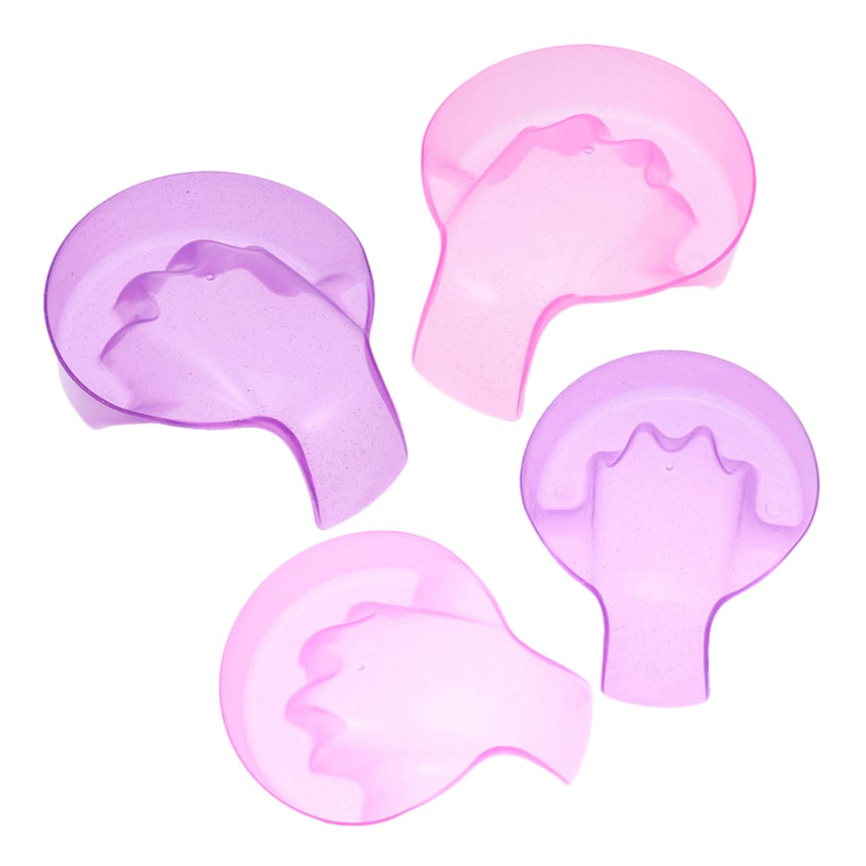 FOMIYES Pcs Nail Soaking Bowl Set Manicure Hand Soaking Bowl for Nail Polish Removal Gel Remover Spa Non-slip for Home Salon Use