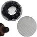 New8Beauty Hair Nets Black - Hair Accessories for Ballet Bun Cover Dance Skating Gymnastics Wedding Performance (2 Pack)