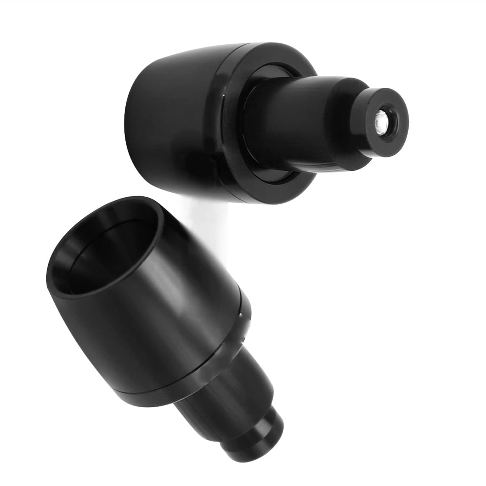 Manopole per manubrio moto universali per H&onda per Ducati per Y&amaha per Kawasaki 7/8" 22 mm manubrio moto contrappeso spina cursore estremità manubrio (colore: 1)