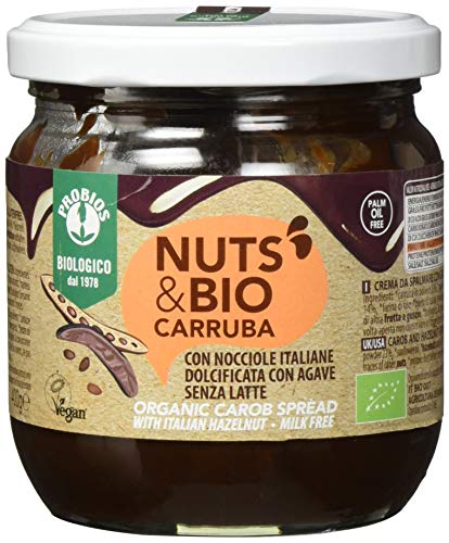 Probios Nuts Bio alla Carruba, senza Latte - 1 Pezzo