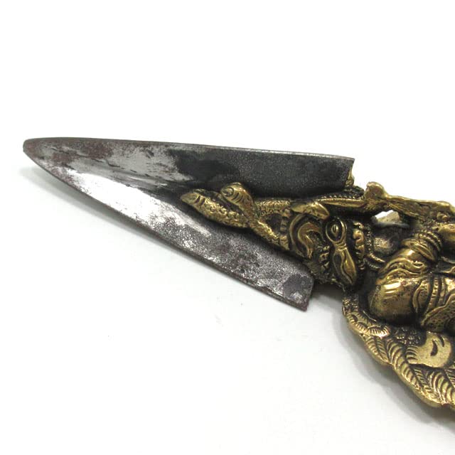 Amazon.co.jp: チベット密教法具 独鈷杵 本格派 プルパ 金剛杭