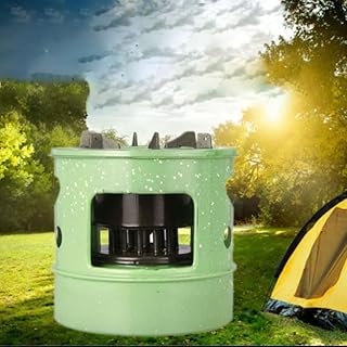 Moueqkee 12 Wicks Stove Burner Camping Oil Heaters,Kerosene Stove Heater, Heat Resistance Cooking Utensil Kerosene Stove for Heating Cooking Boiling