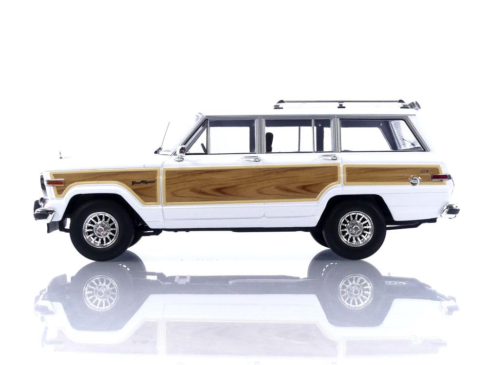 1/18 KK-Scale Jeep グランド ワゴニア 1989 ダークレッド KK Scale 1:18 1989 Jeep Grand Wagoneer, Red