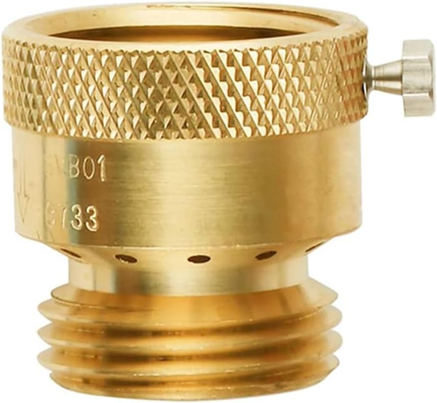 4-Pack 3/4 Inch Hose Bib Connector Backflow Preventer Brass GHT Vacuum Breaker