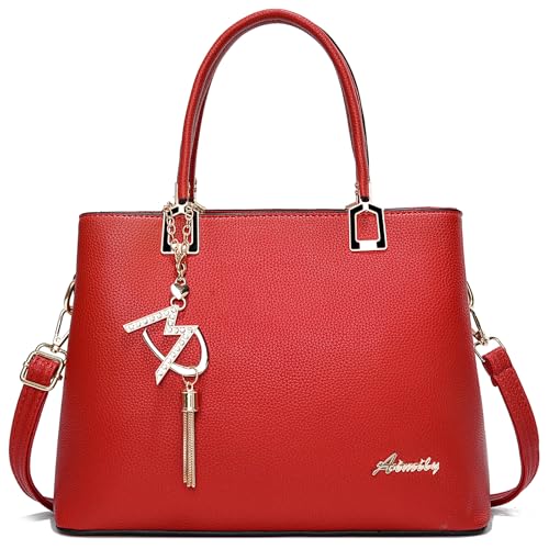 Image of Womens Purses and Handbags Shoulder Bags Ladies Designer Top Handle Satchel Tote Bag