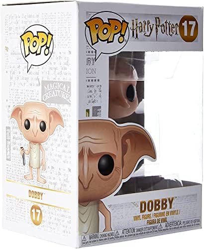 HARRY POTTER - Dobby Funko Pop ! Figurine en vinyle (livrée avec étui de protection compatible Pop Box), multicolore, 9,5 cm HARRY POTTER - Dobby Funko Pop ! Figurine en vinyle (livrée avec étui de protection compatible Pop Box), multicolore, 9,5 cm | Pop Harry Potter | 4 HARRY POTTER - Dobby Funko Pop ! Figurine en vinyle (livrée avec étui de protection compatible Pop Box), multicolore, 9,5 cm | Pop Harry Potter
