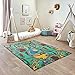Carpet Studio Alfombra Carretera 140x200cm, Alfombra Infantil para Dormitorio & Cuarto de Jugar, Lavable a Máquina, Fácil de Limpiar, Anti-Deslizante - Playcity
