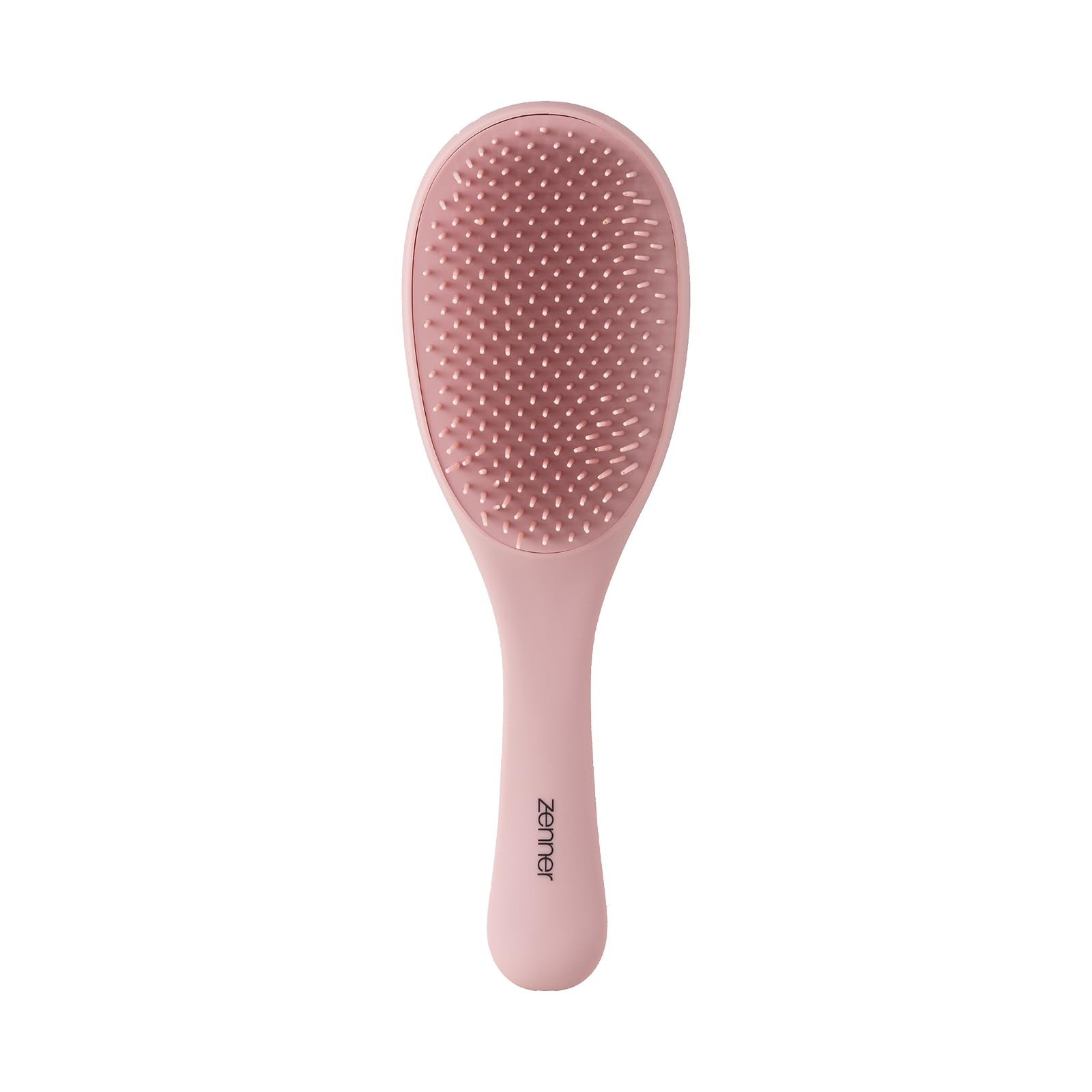 Zenner Curling Brush for Gentle Detangling and Scalp Massage - Perfect for Curly and Wavy Hair