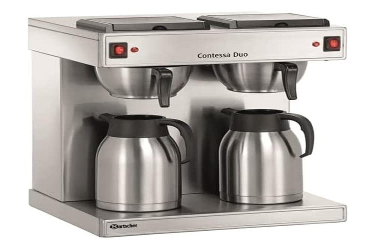 Bartscher Doppel-Kaffeemaschine Contessa Duo Gastronomiebedarf