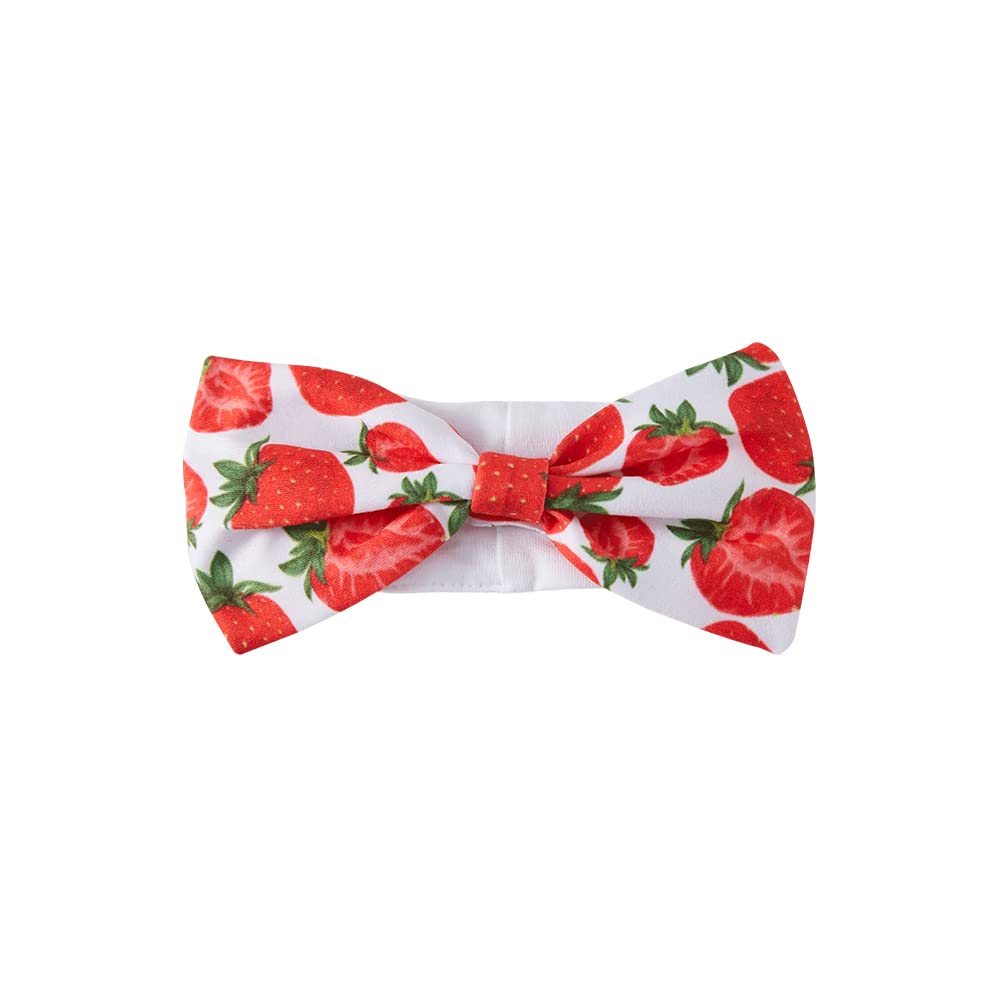 Baby Girls primo compleanno abiti mucca dolce ciambella fragola pagliaccetto pantaloni svasati con fascia set 4 pezzi, fragola, 12-18 mesi, Fragola, 12-18 mesi