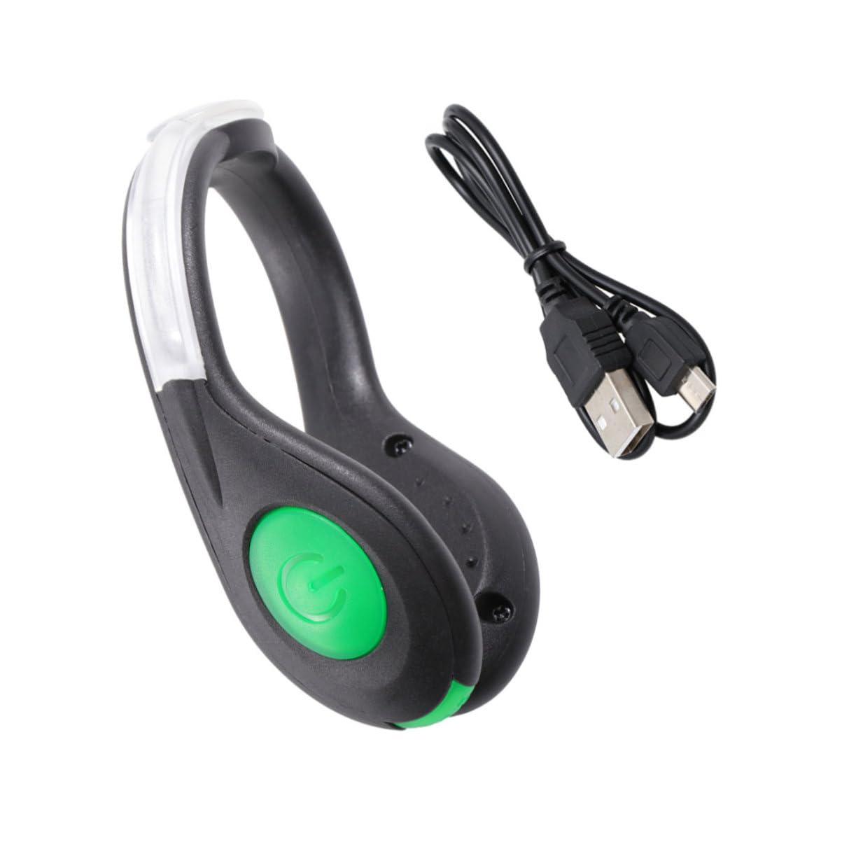 YARNOW 6 Piezas luz LED de Seguridad luz estroboscópica LED para Correr de Noche de Alarma Recargable USB dirigió de Carga Corriente Clip de
