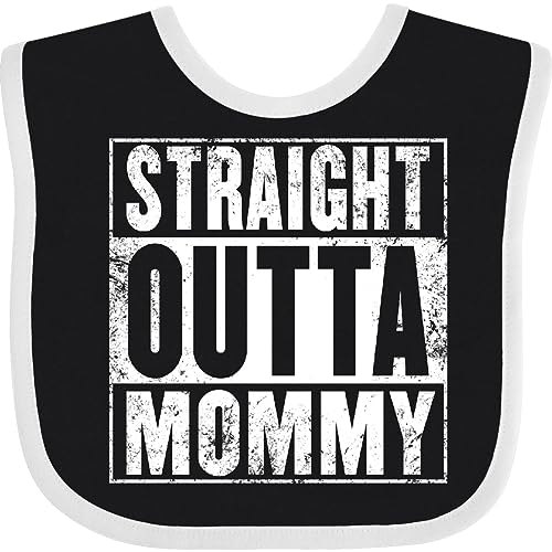 Image of inktastic Straight Outta Mommy Funny Baby Bib
