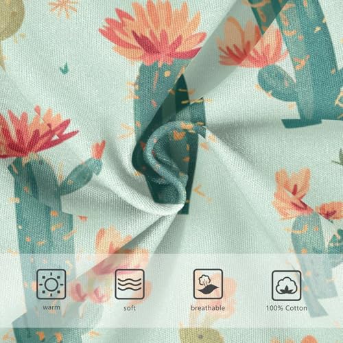 KLL Western Cactus Plant Plants Sage Toddler Boys' Cotton Underwear Breathable Children Panties3