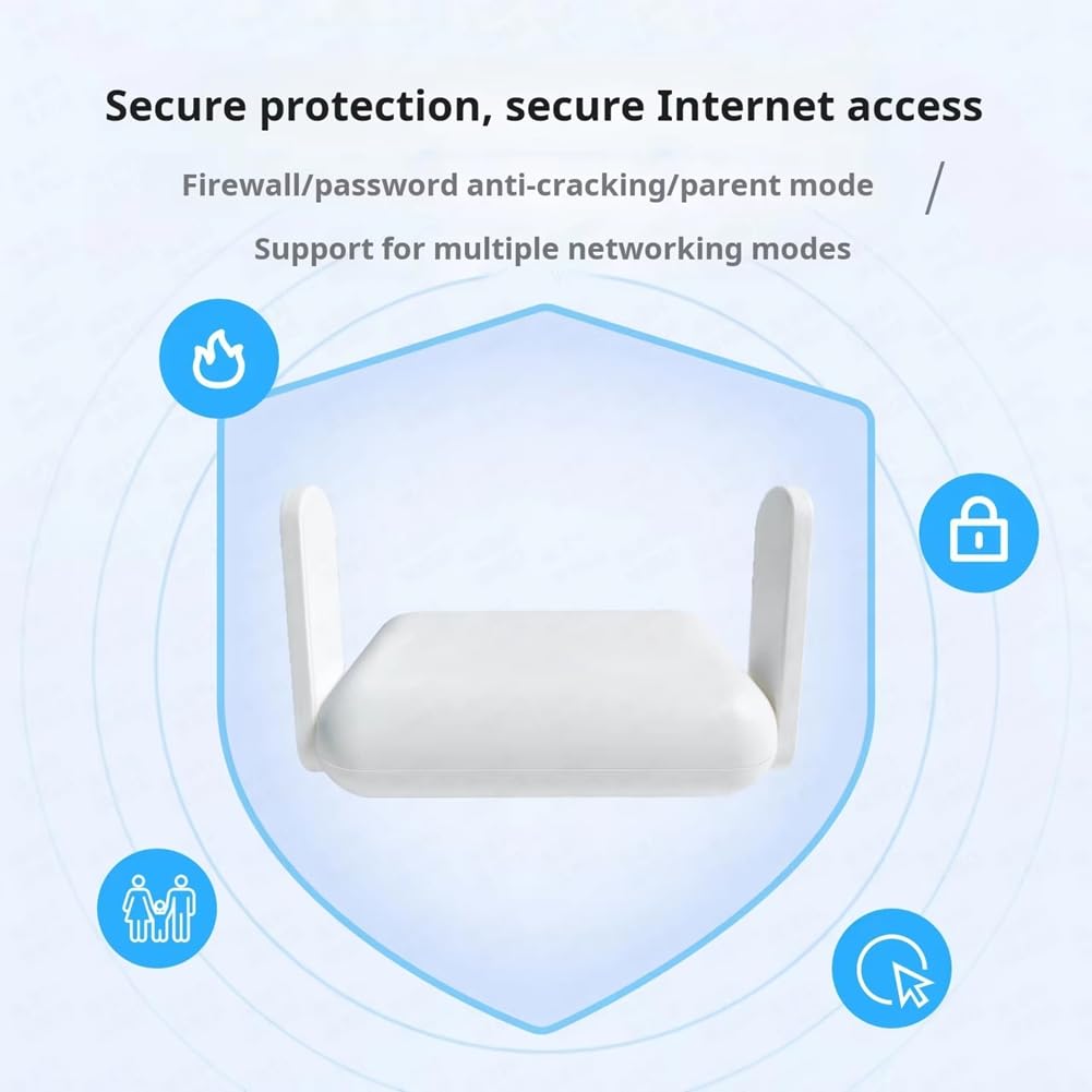 Router Wireless WiFi 6 AX3000 Dispositivo di Rete Domestica Portatile Ad Alta velocità Gigabit Dual Band Supporto Dati Universale