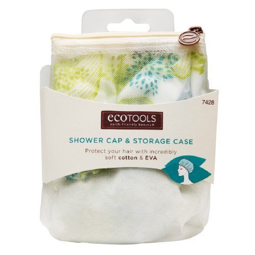 Eco Tools Shower Cap & Storage Case, Assorted 1 ea