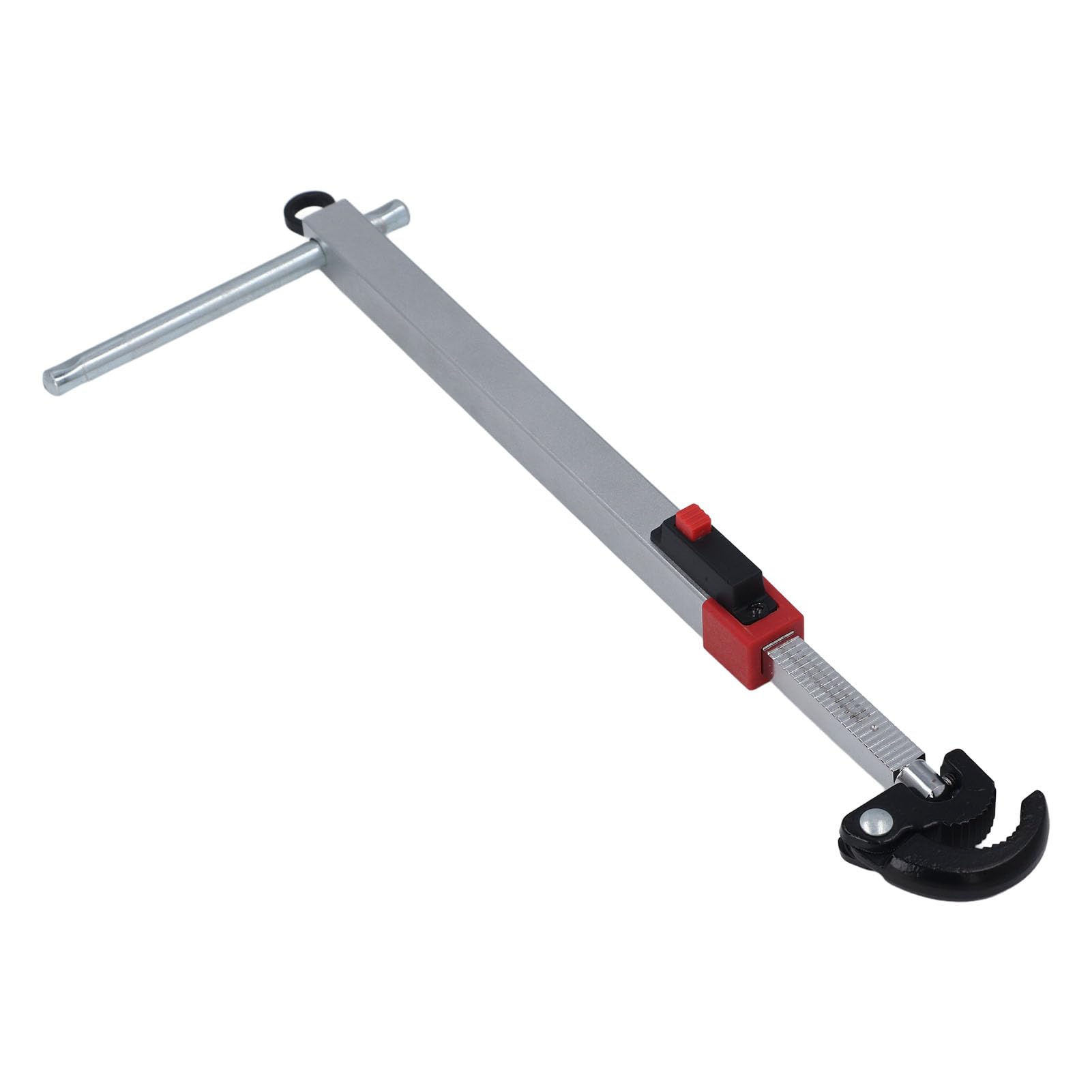 Basin Wrench 250mm | High Carbon Steel 180° Dual Heads Spring Loaded Jaw | Sink Spanner for Tight Spaces/Faucets/Plumbing | 10mm - 64mm Nut Range