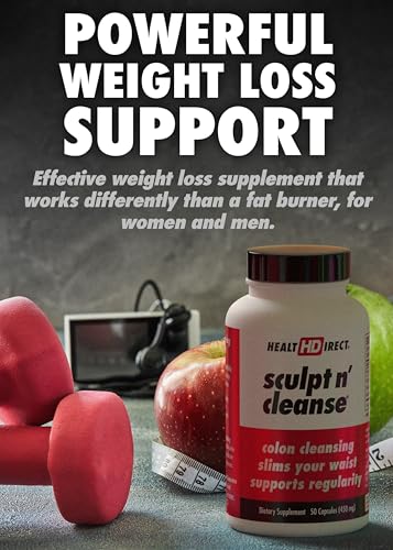 Health Direct Sculpt n' Cleanse Herbal Capsules