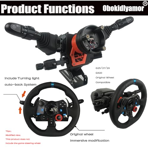 Buy Obokidly DIY Racing Simulator Steering Wheel Turn Signal Wiper